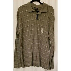 Dockers Men's Knit Sweater Shirt Lightweight Long Sleeve New Tags Orig. $42 XL